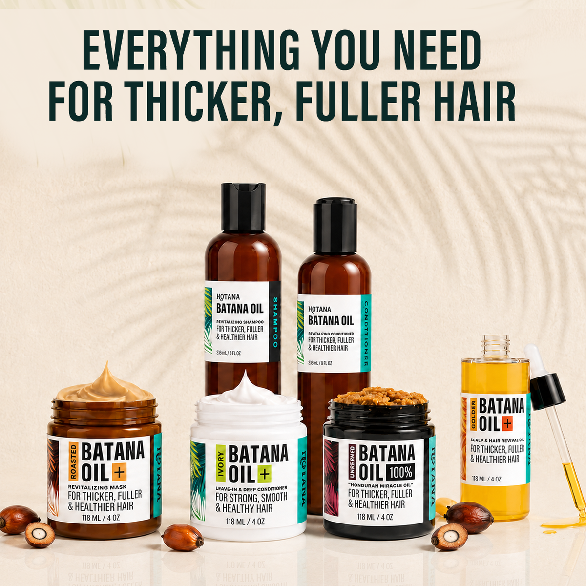 Golden Batana Oil + Scalp & Hair Revival Oil 4 oz