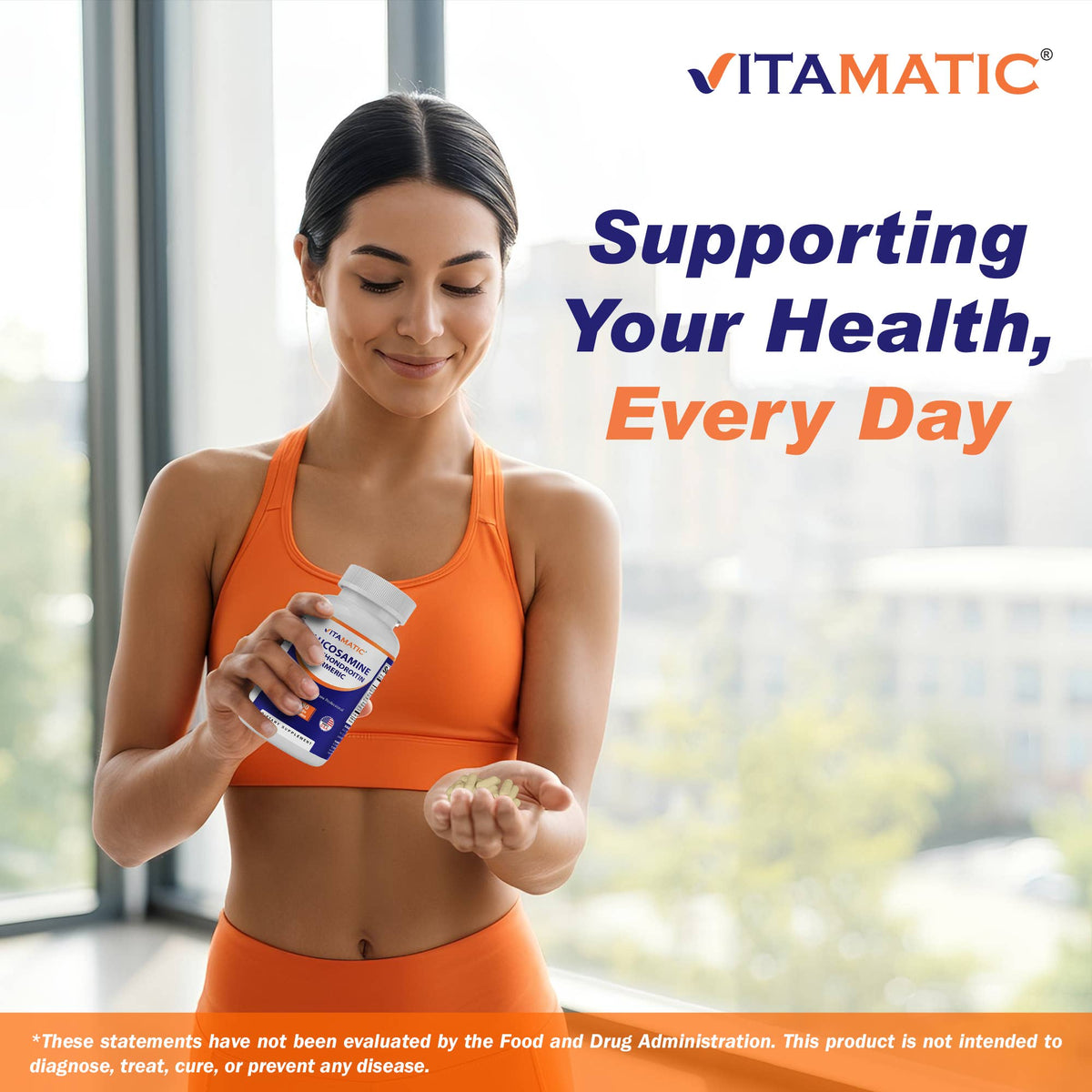 Vitamatic - Vitamatic Glucosamine & Chondroitin | MSM | 180ct