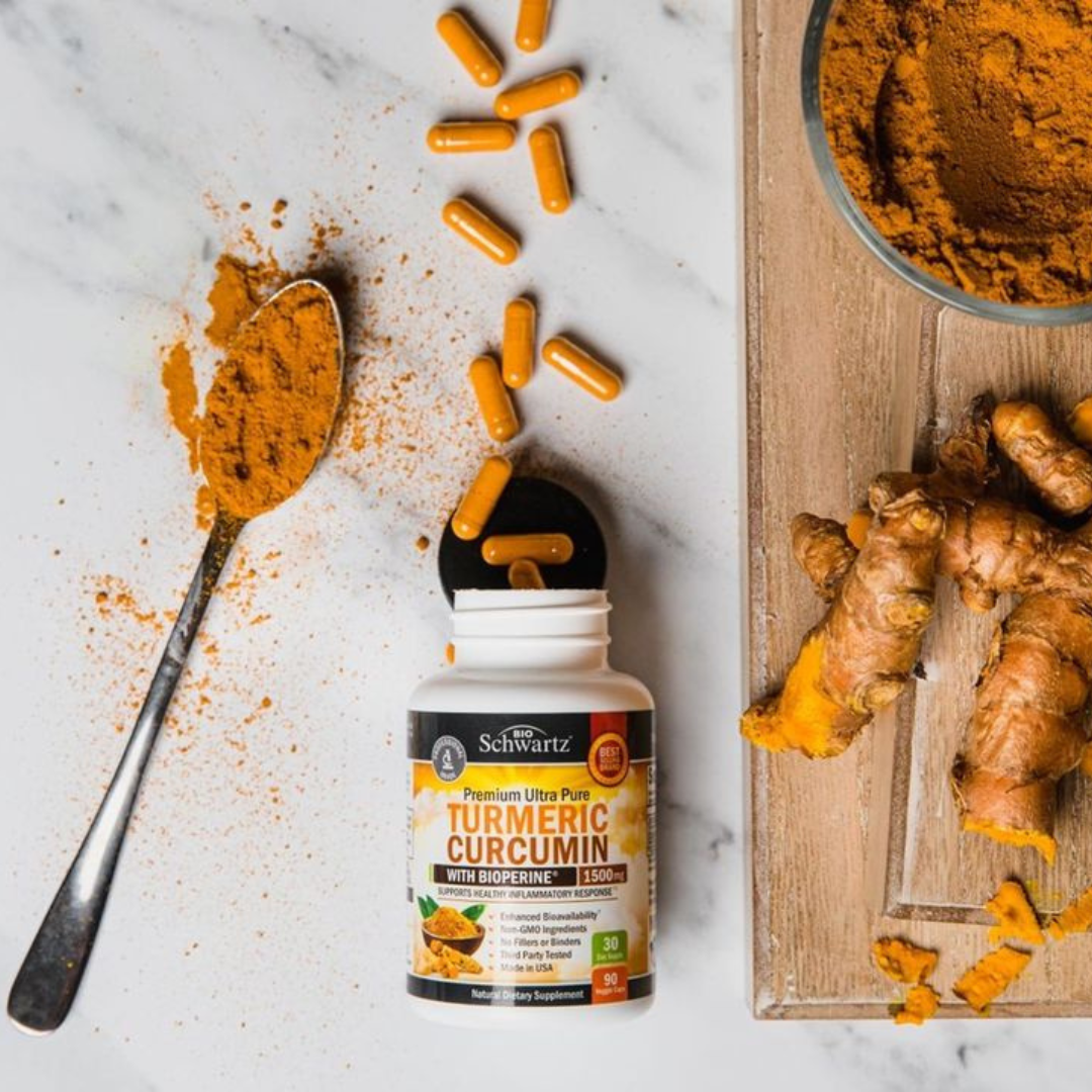 BioSchwartz - Turmeric Curcumin with Black Pepper: Joint Support (90 Cap)