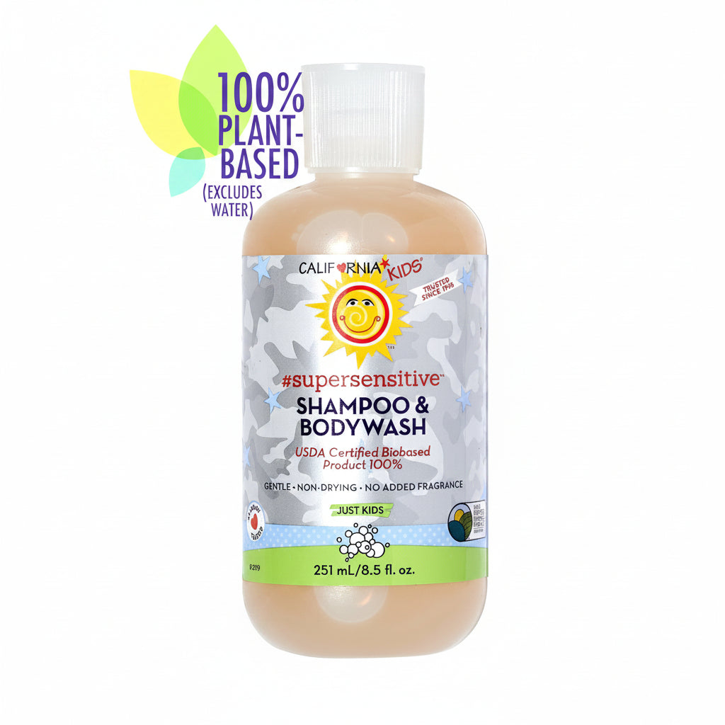 California Kids® #supersensitive™ Shampoo & Bodywash