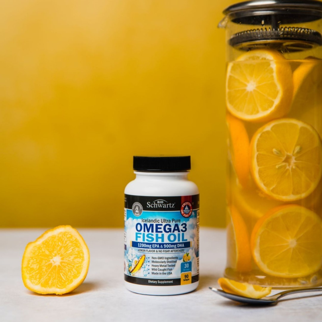 BioSchwartz - Omega 3 Fish Oil: Joint, Brain, Eye & Skin Health (180 sgls)