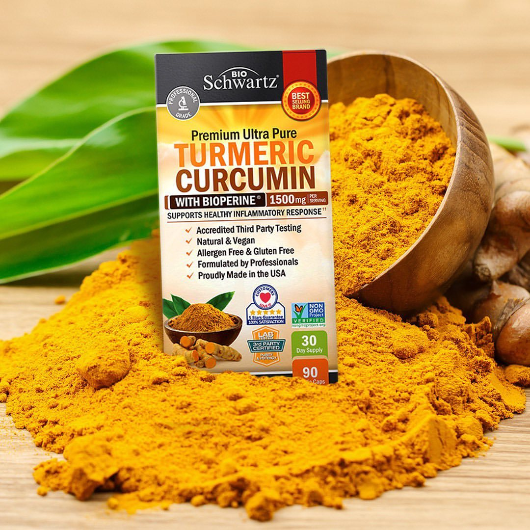BioSchwartz - Turmeric Curcumin with Black Pepper: Joint Support (90 Cap)