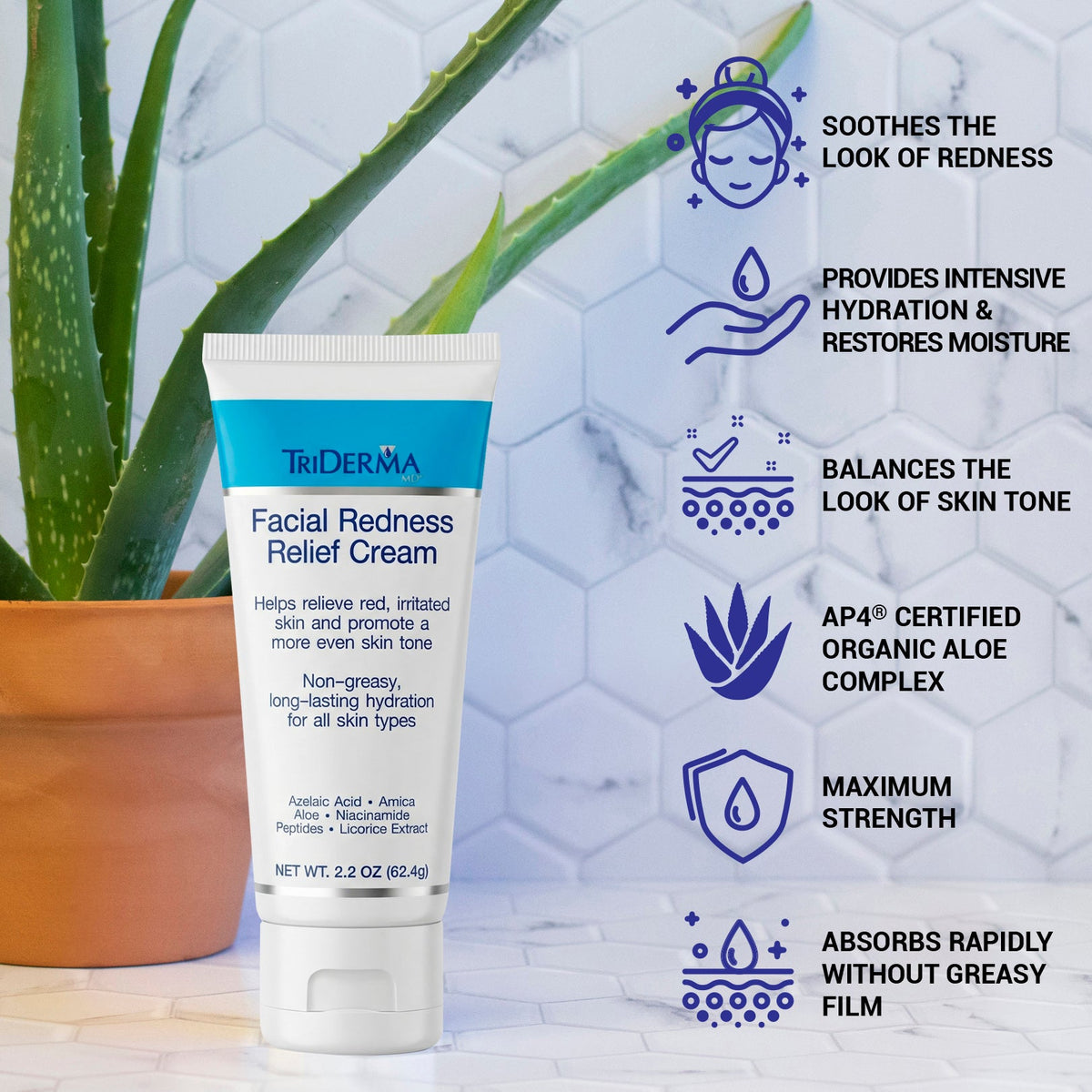 Facial Redness Relief Gentle Face Cream