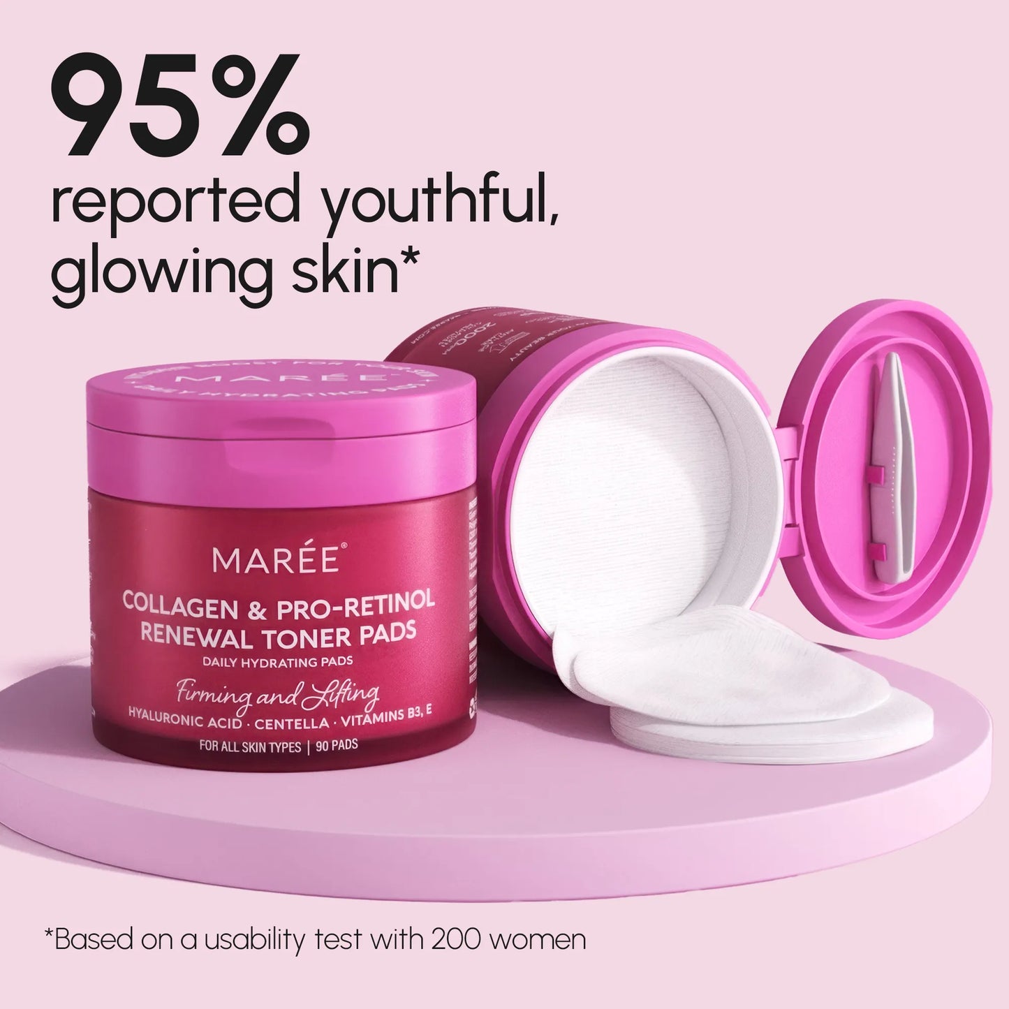 Miếng pad toner Collagen & Retinol