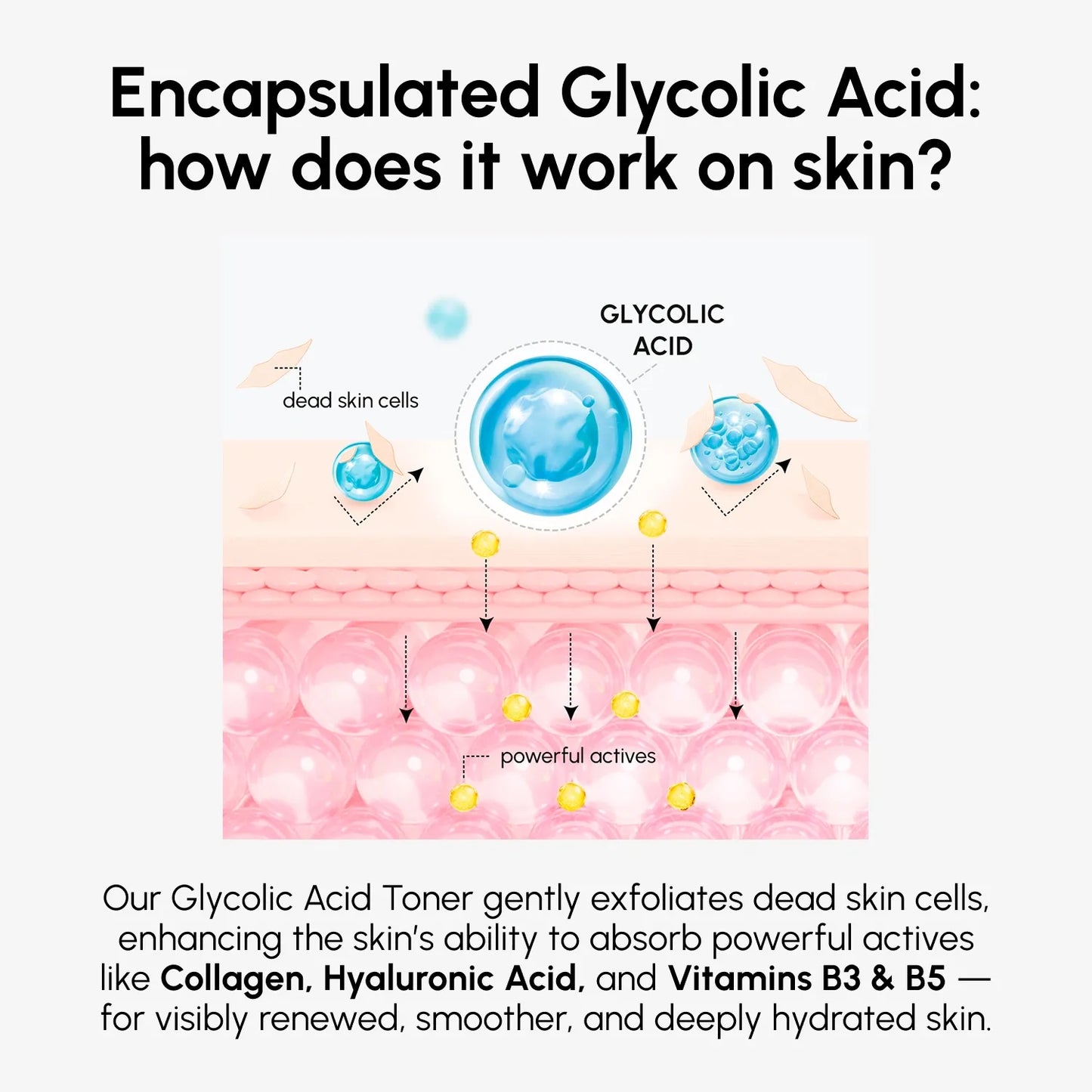 Nước cân bằng da Glycolic giúp tăng cường độ sáng da