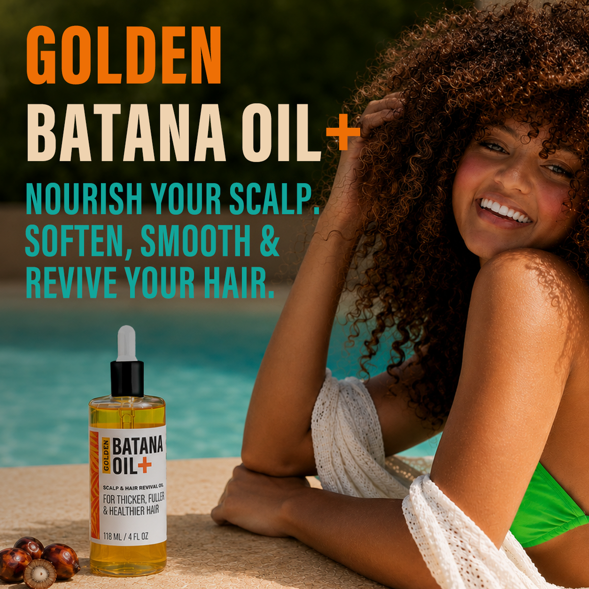 Golden Batana Oil + Scalp & Hair Revival Oil 4 oz