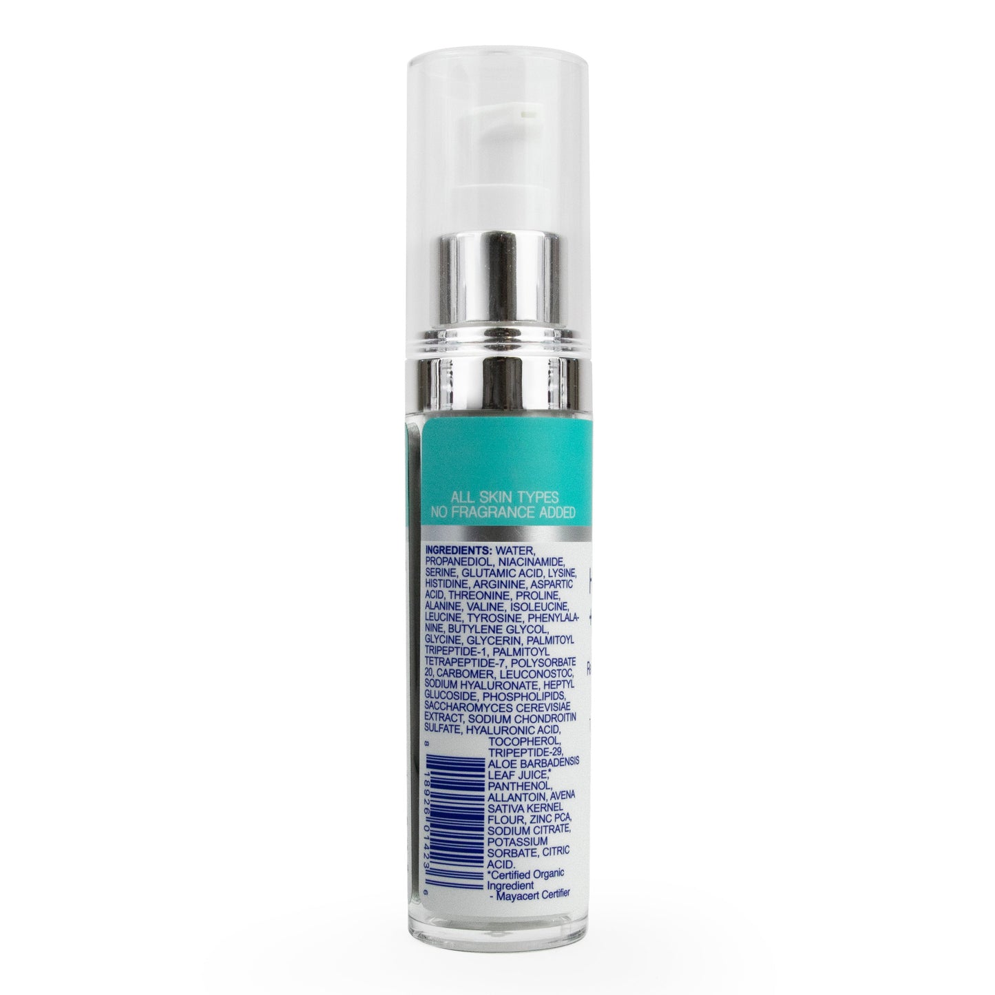 Hyaluronic Acid Face Serum with Collagen Peptides & 5% Niacinamide – Anti-Aging Serum for Fine Lines, Wrinkles & Firmness 1 oz