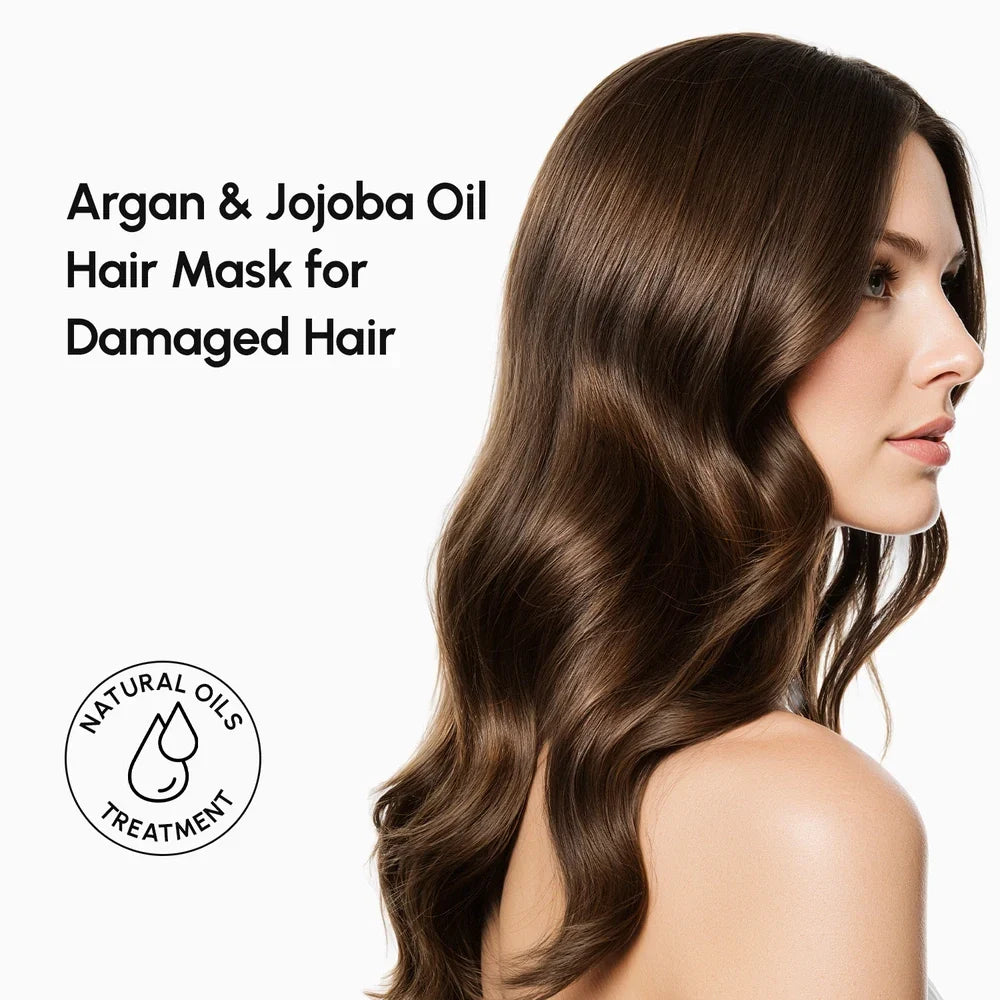 Mặt nạ ủ tóc phục hồi với dầu Argan & Biotin