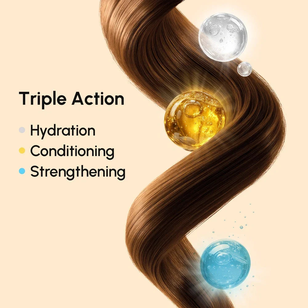 Mặt nạ ủ tóc phục hồi với dầu Argan & Biotin