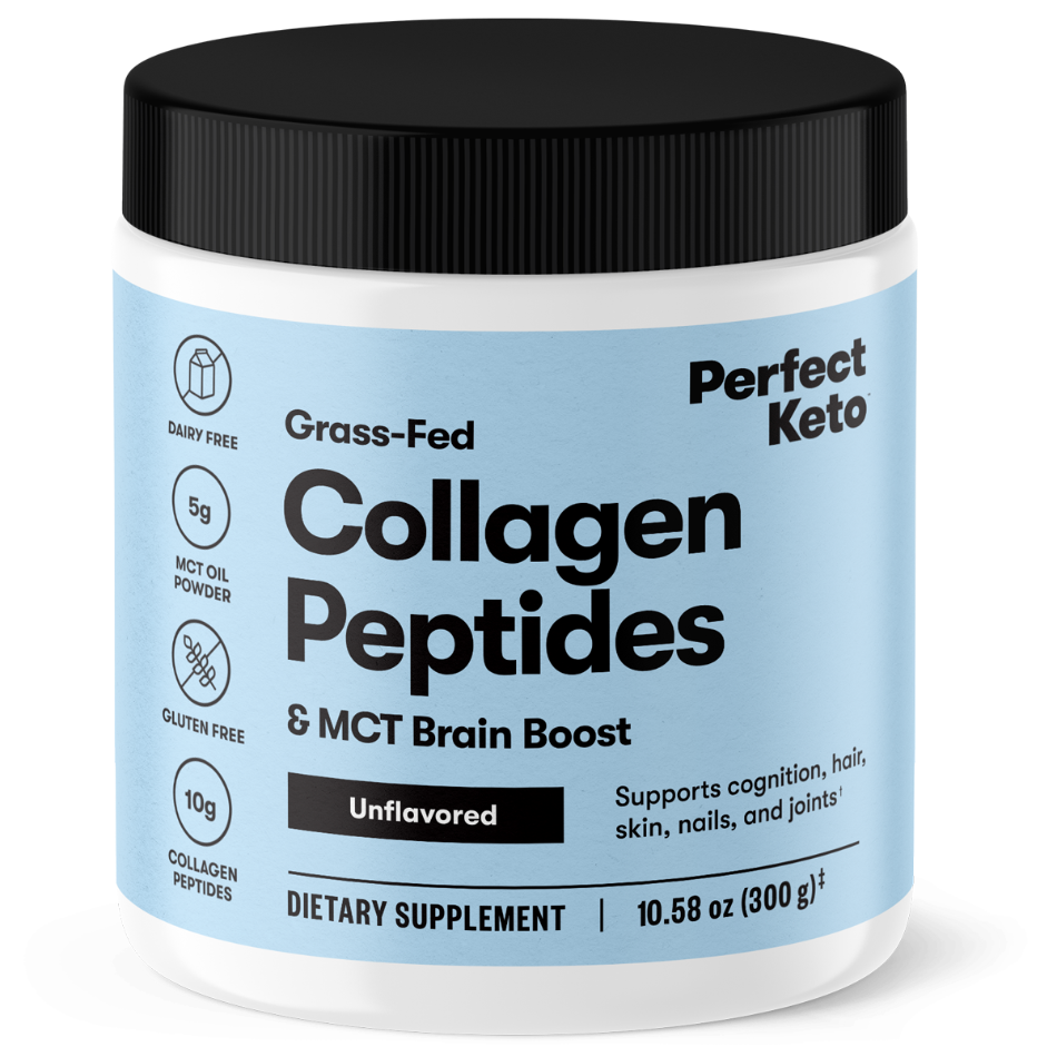 Peptit Collagen Từ Bò Ăn Cỏ & MCT Tăng Cường Trí Não