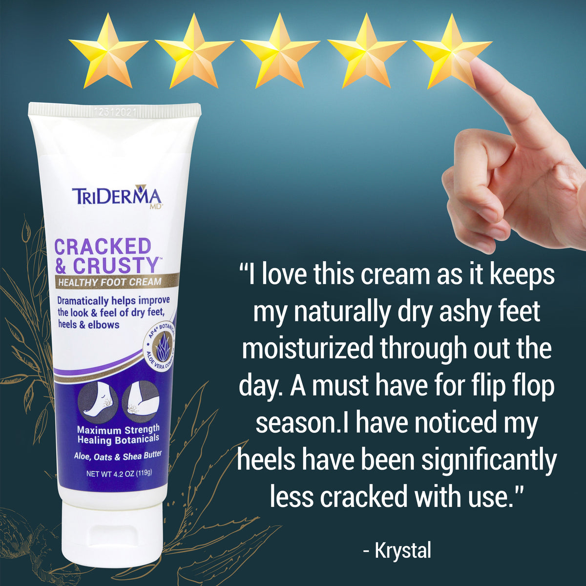 Cracked & Crusty Healthy Foot Cream