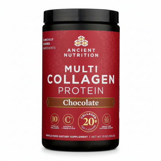 Ancient Nutrition - The Ultimate Chocolate Ritual for Hair, Skin, and Gut Health