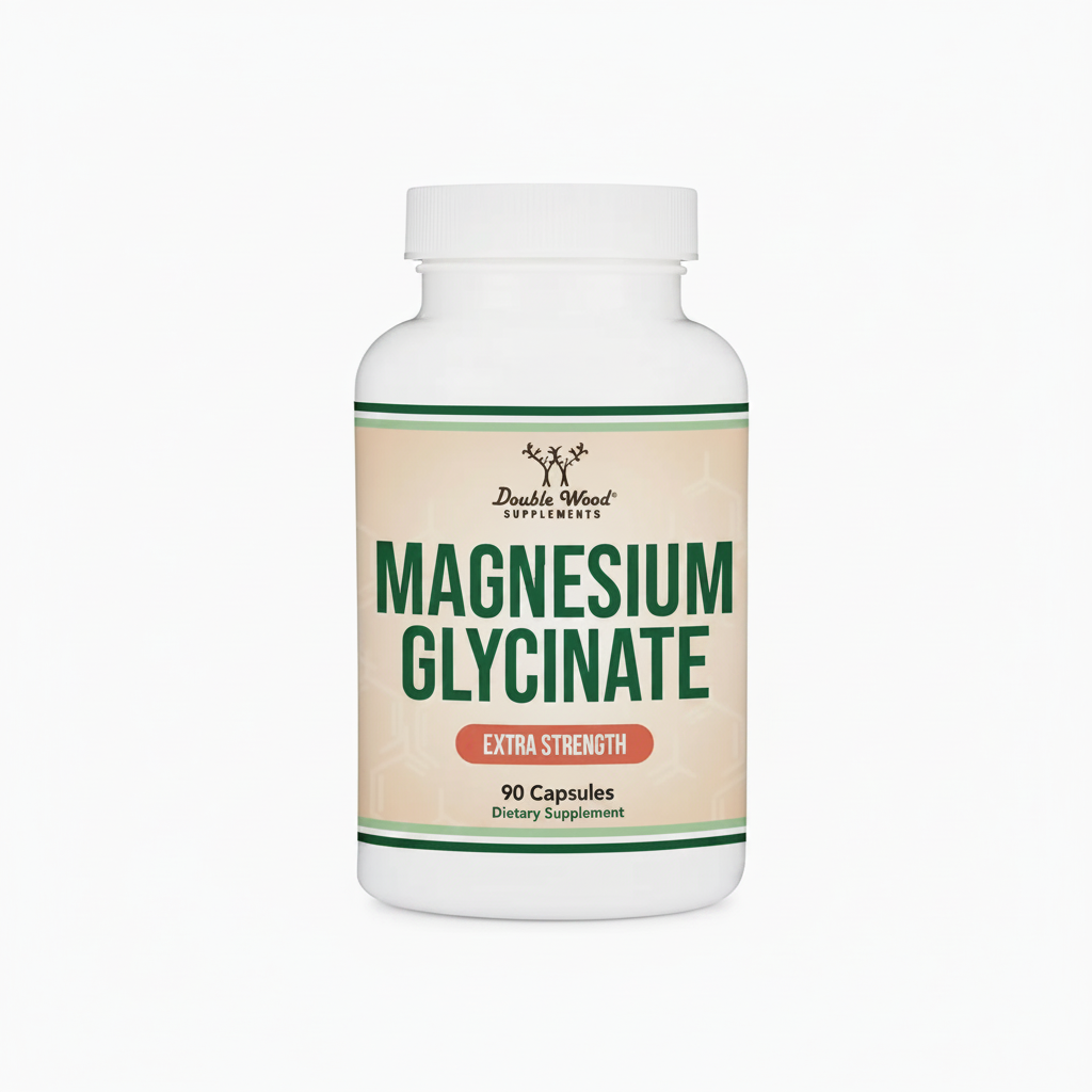 Double Wood Magnesium Glycinate 120mg – Daily Magnesium Support