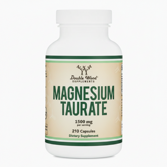 Double Wood Magnesium Taurate – Heart & Cardiovascular Support -210 capsules