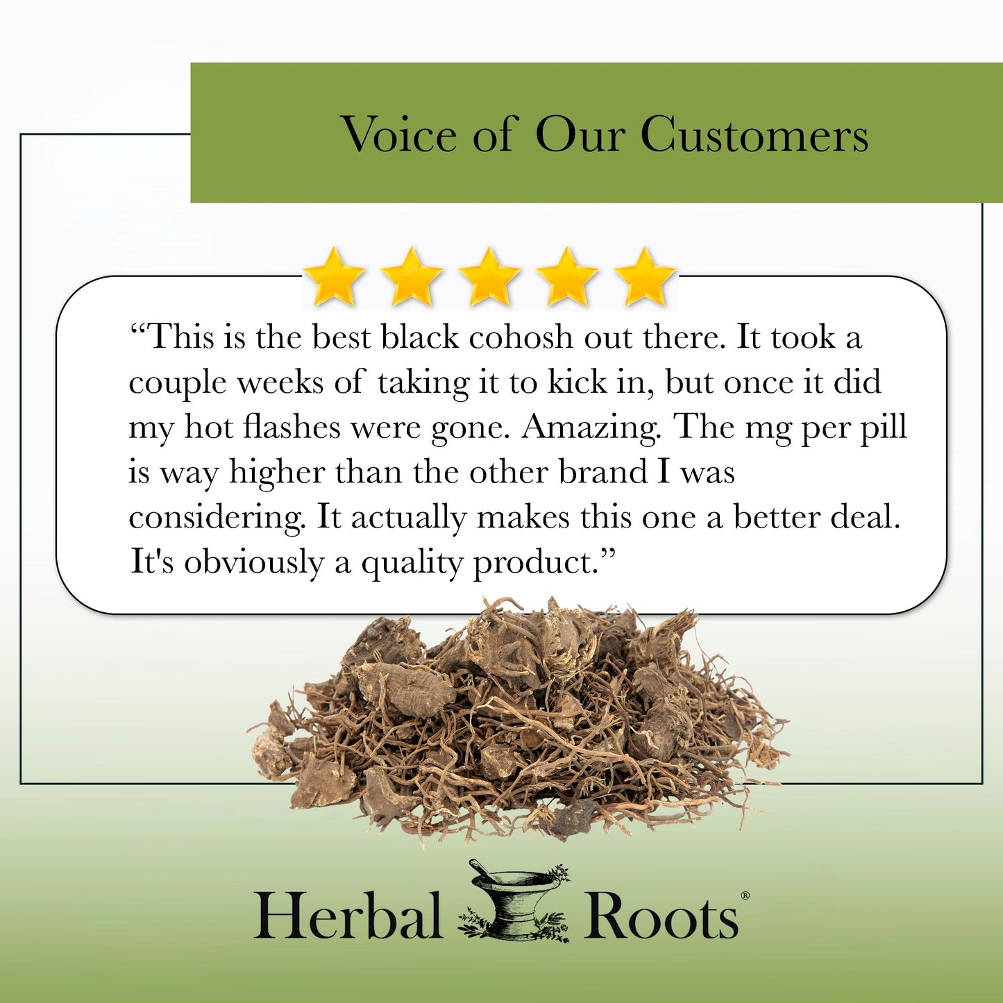 Organic Black Cohosh