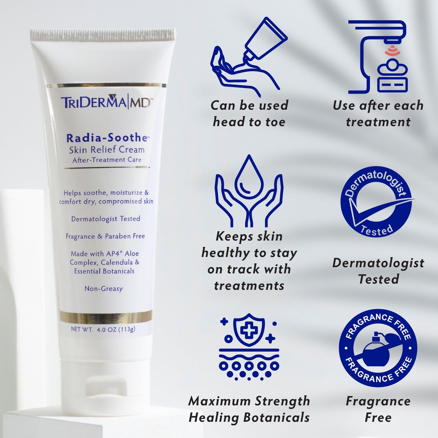 Radia-Soothe Skin Relief Cream After-Treatment Care