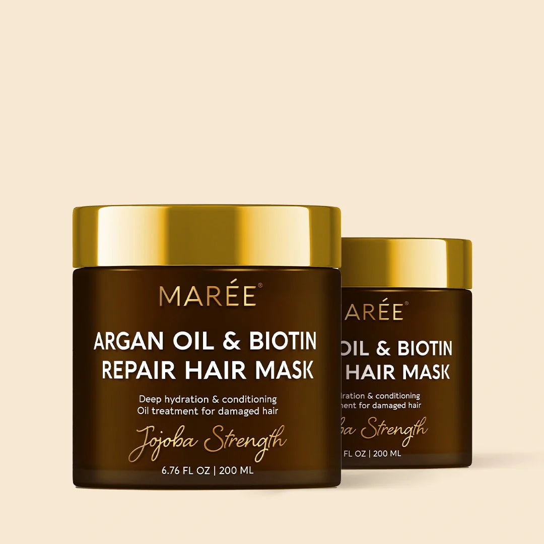 Mặt nạ ủ tóc phục hồi với dầu Argan & Biotin