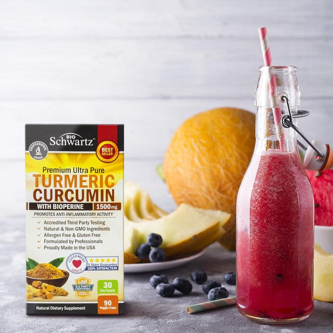 BioSchwartz - Turmeric Curcumin with Black Pepper: Joint Support (90 Cap)