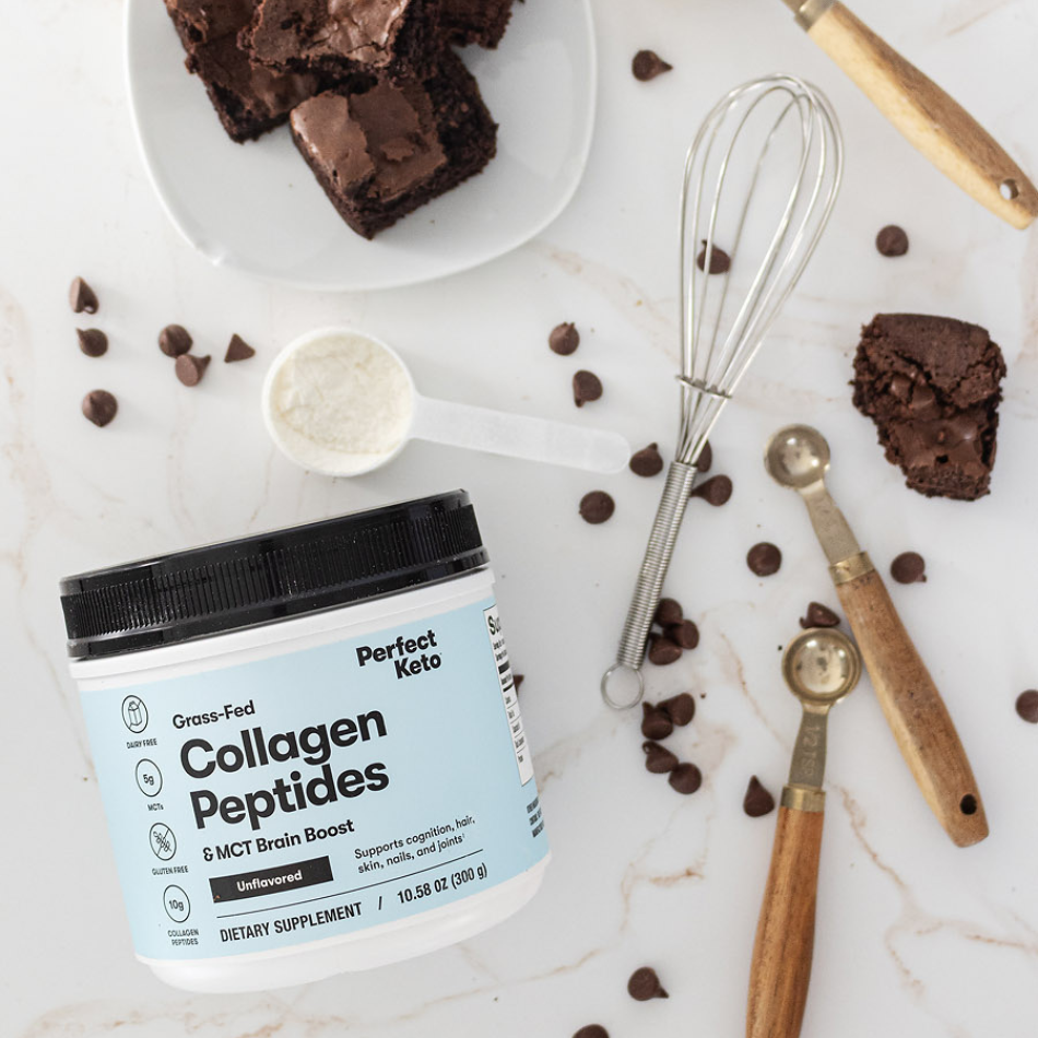 Peptit Collagen Từ Bò Ăn Cỏ & MCT Tăng Cường Trí Não