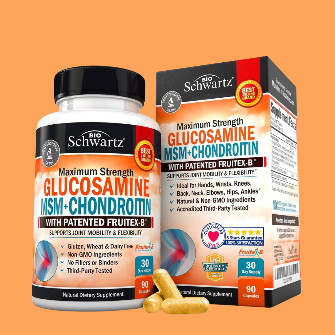 BioSchwartz - Glucosamine Chondroitin MSM 2110mg: Joint Support (90 Cap)