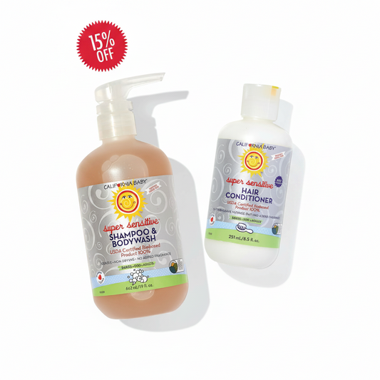 (No Fragrance) Super Sensitive™ Shampoo + Conditioner Bundle