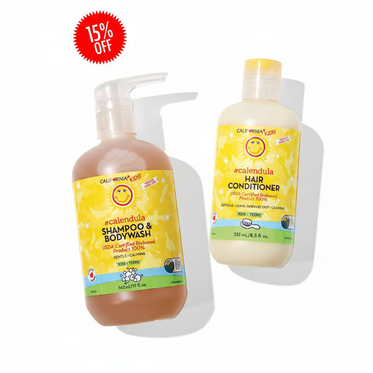 Kids #Calendula™ Shampoo + Conditioner Bundle